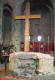 ジュワリ修道院の中の十字架 